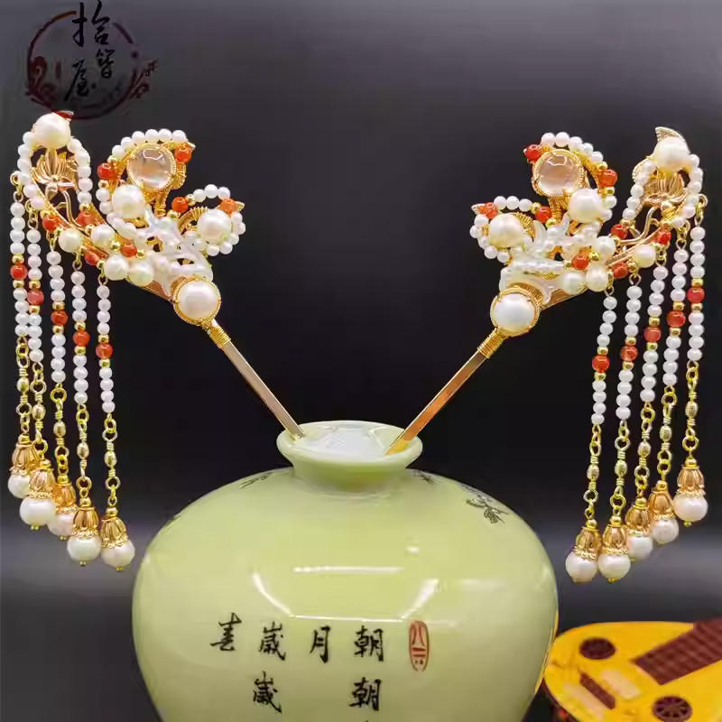 Bridal wedding hair ornament set