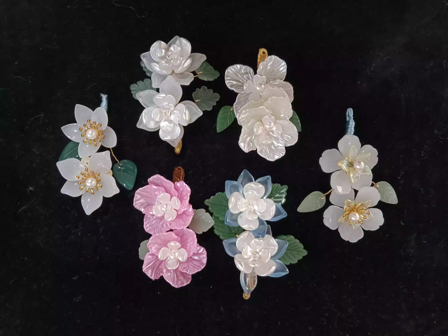 Pure handmade retro French hair clip