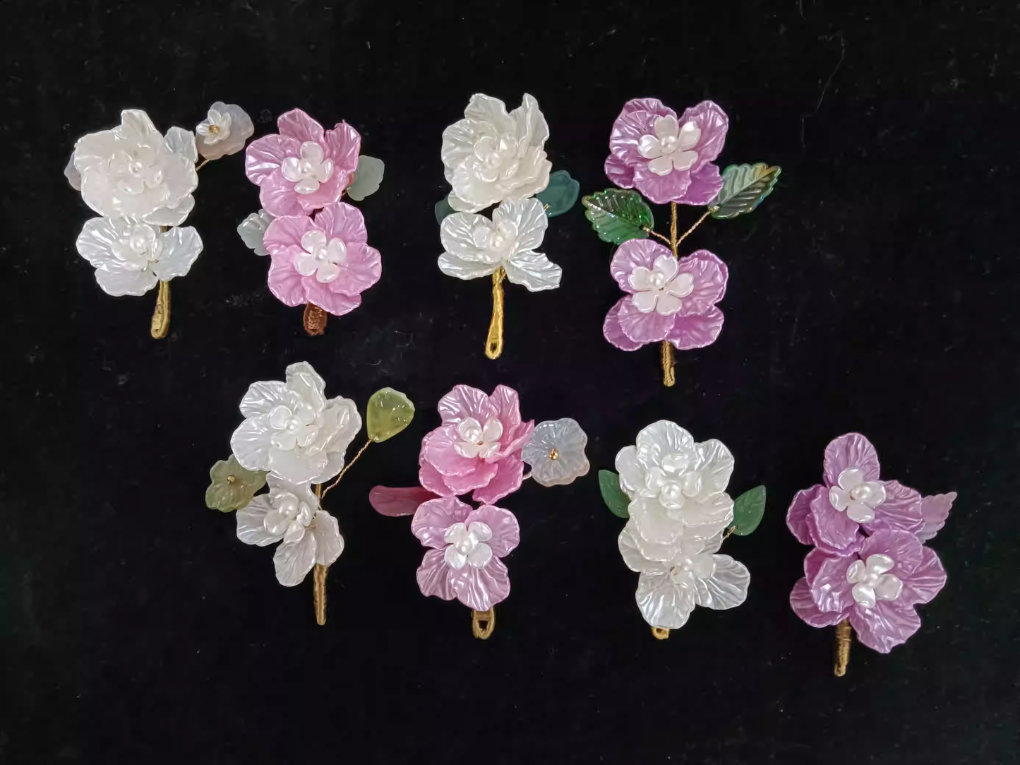 Pure handmade retro French hair clip