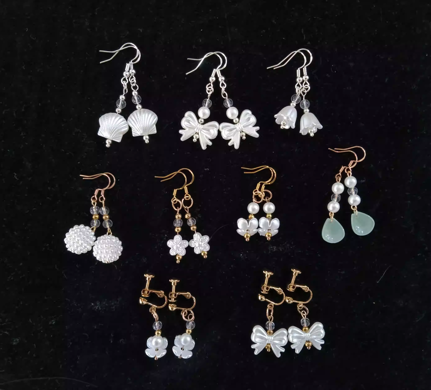 Handmade simple earrings